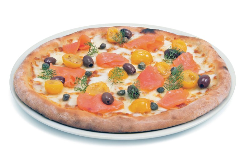 Pizza Saumon